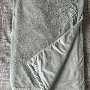 Light Green Throw Blanket